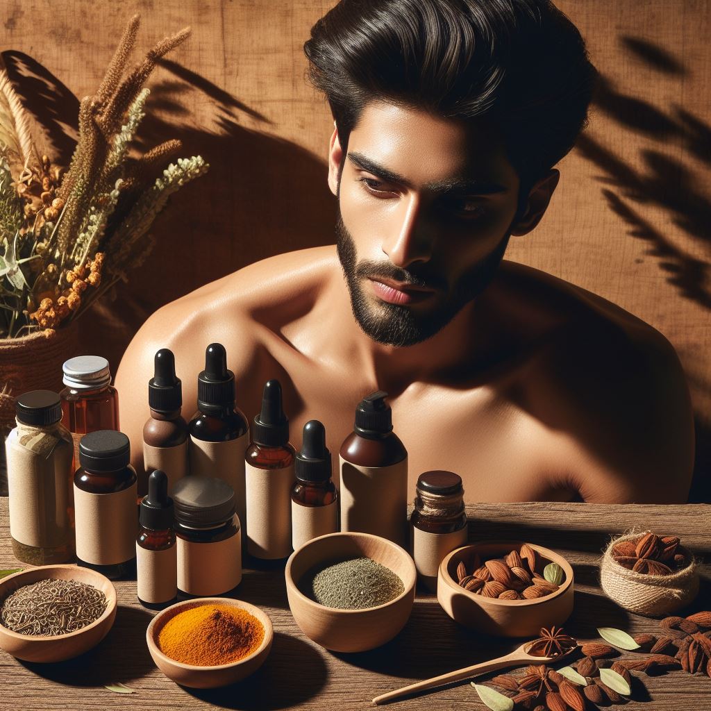 Mens herbal products